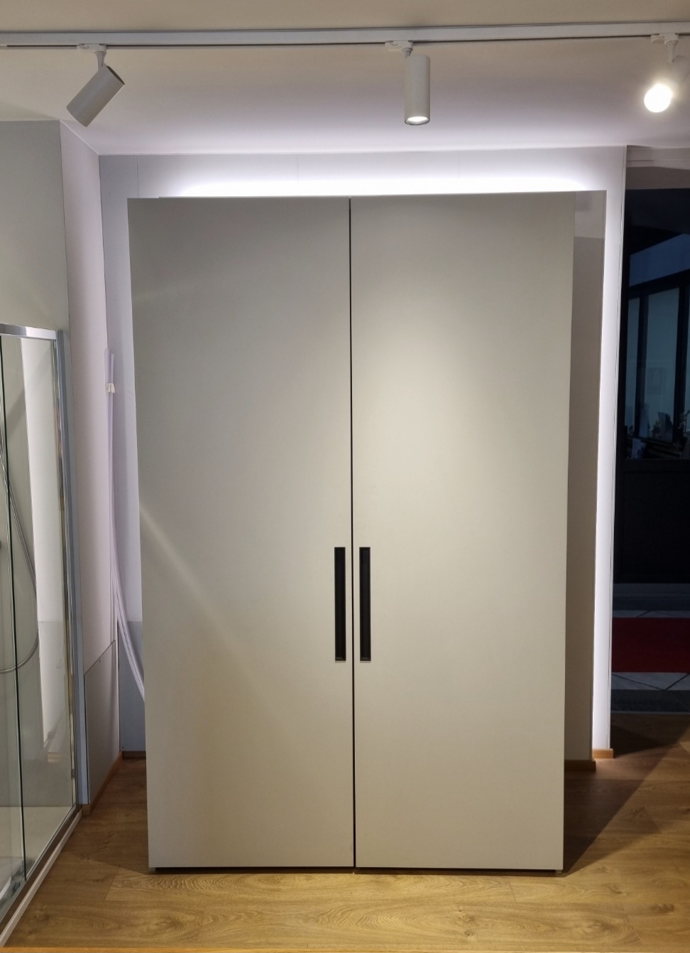 Cucina SCAVOLINI BOXI con ante laminato e piano marmo
