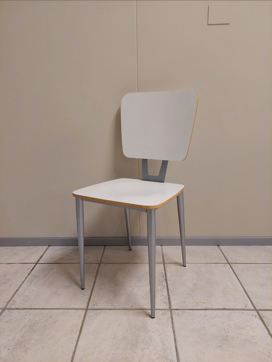Sedia mod. ALIANTE CALLIGARIS - Set 4 sedie multistrato bianco