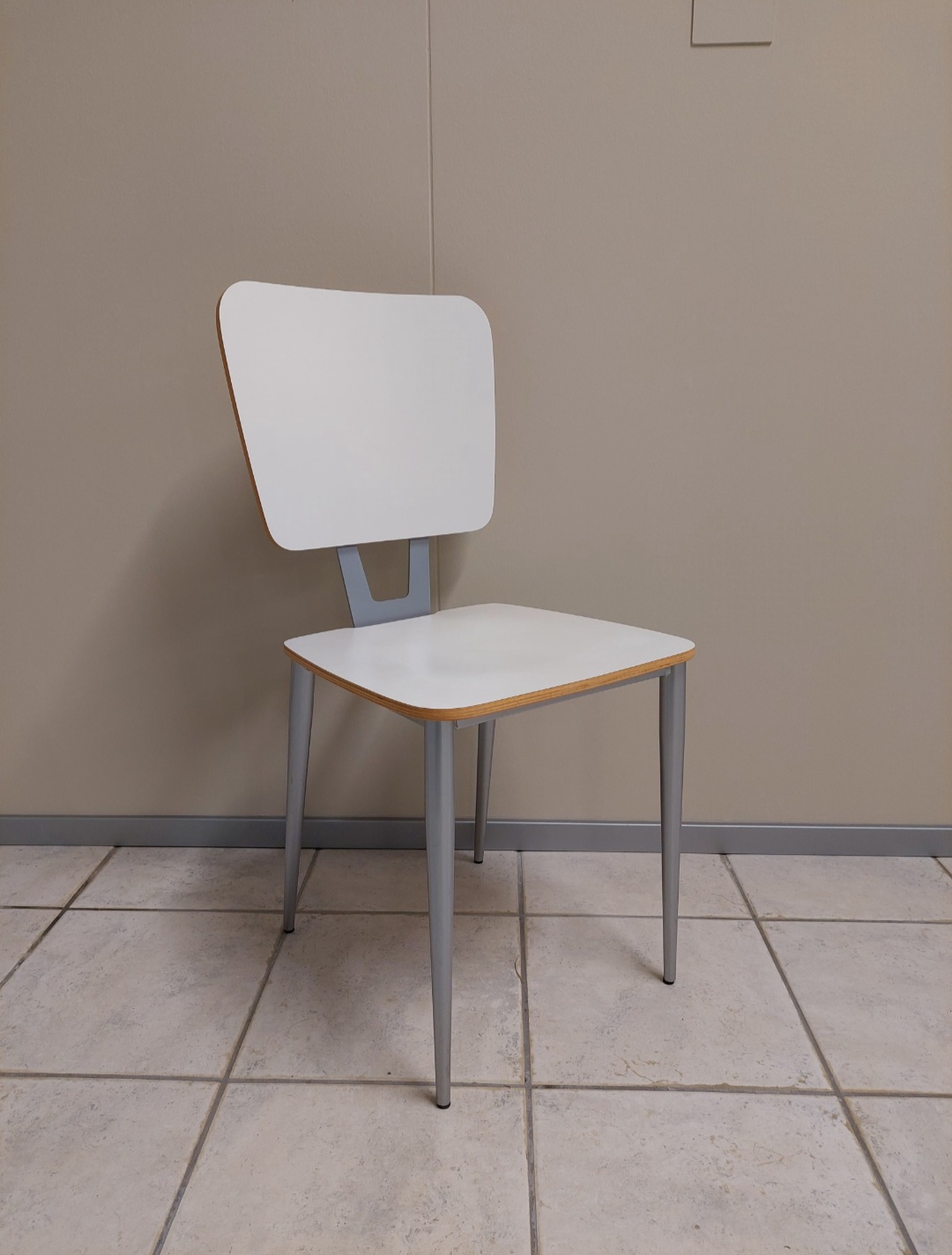 Sedia mod. ALIANTE CALLIGARIS - Set 4 sedie multistrato bianco