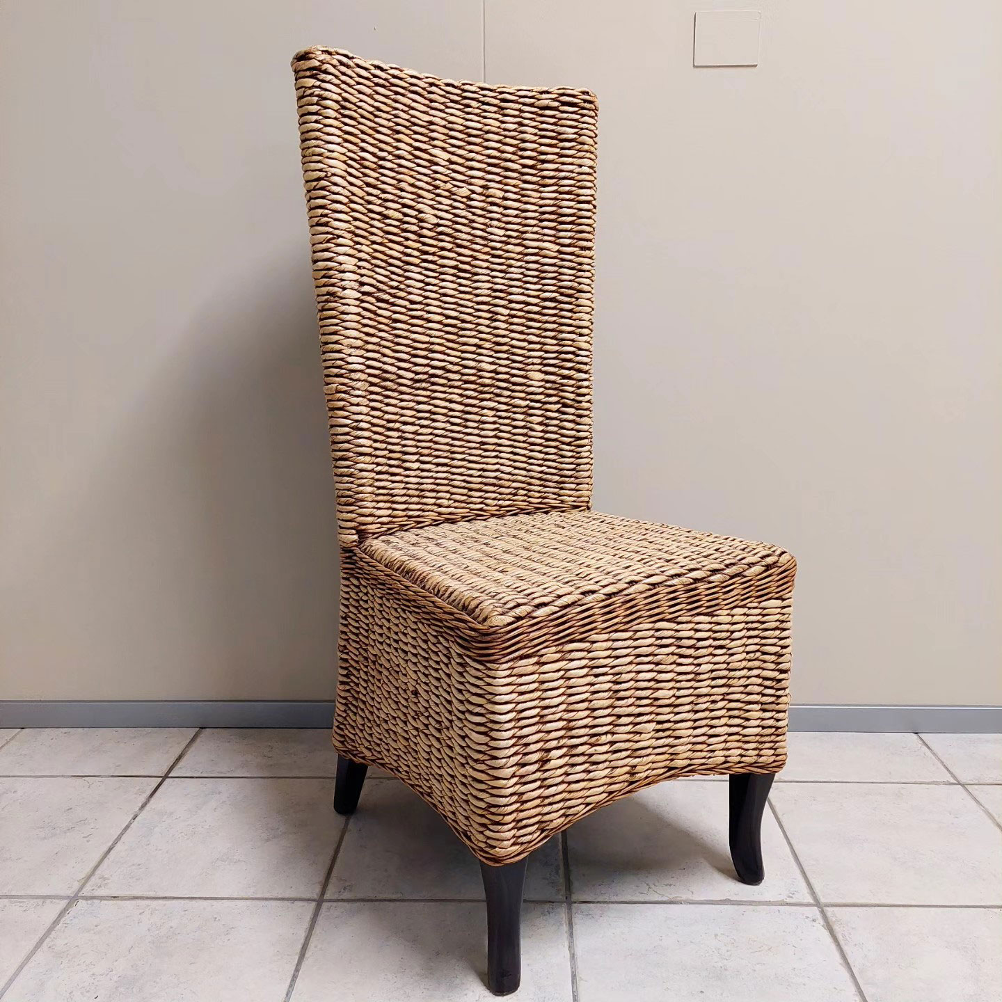 Sedia BANANO in vimini intrecciato