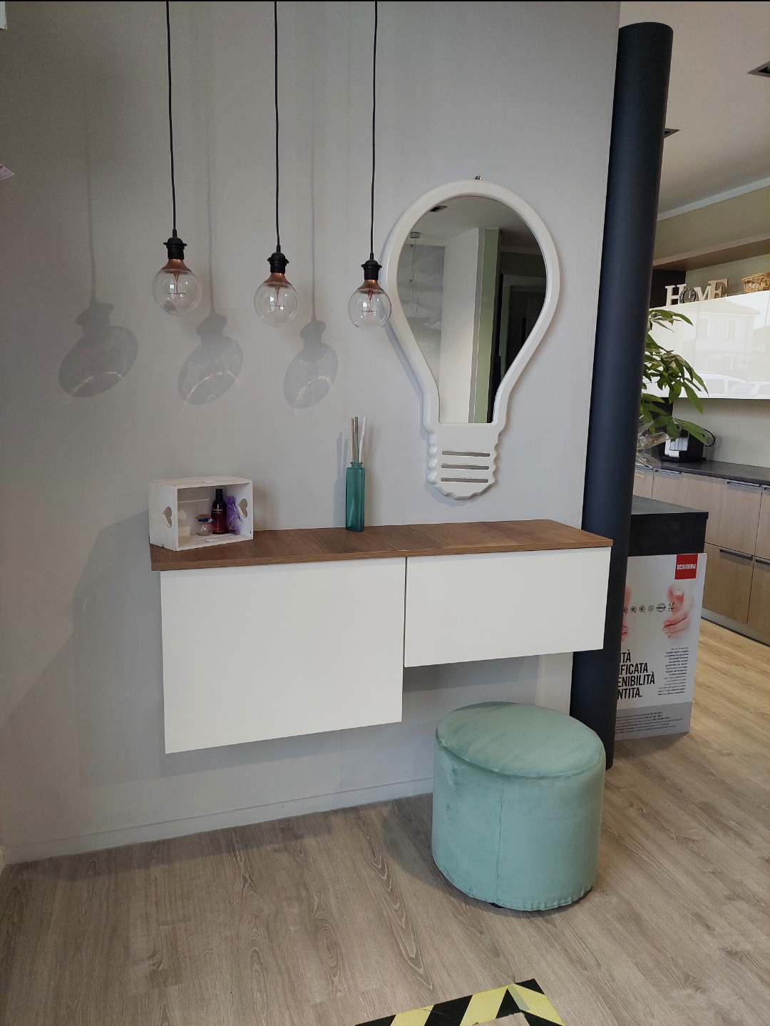 Composizione angolo trucco