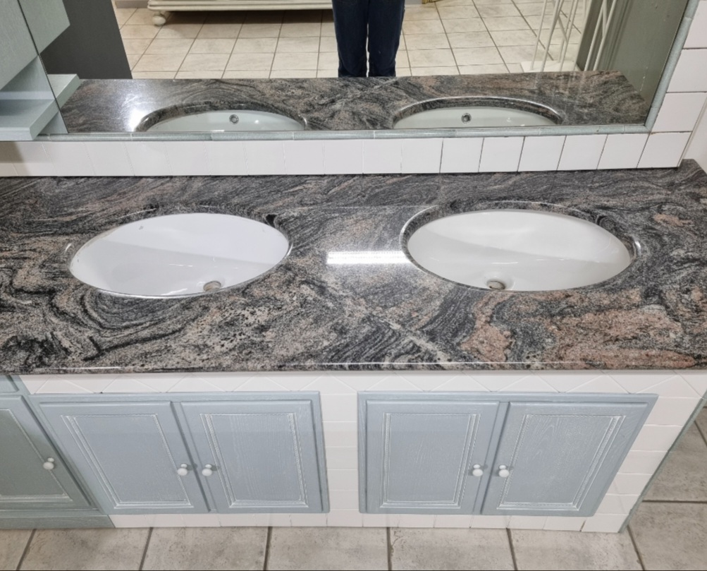 Composizione bagno CERESA con effetto muratura - Sconto speciale!